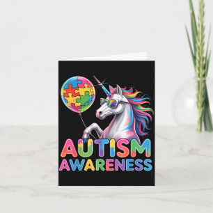 Cartão Conscientização sobre autismo