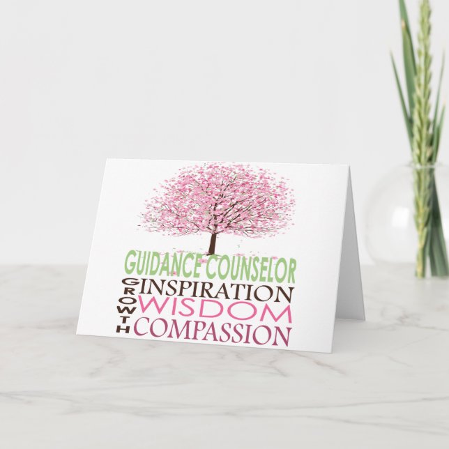 Cartão Conselheiro de Orientação - Blossomas de Cereja (Frente)