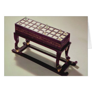 Cartão Conselho de jogos, da Tutankhamun