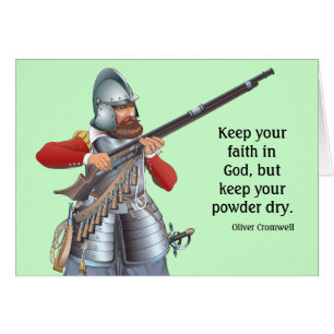 Cartão Conselhos de Oliver Cromwell