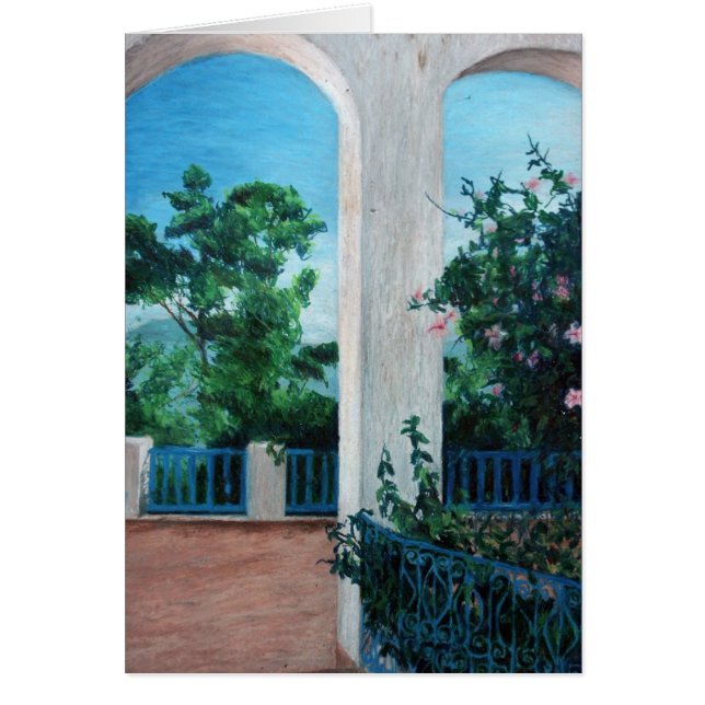 Cartão Conservatório de Música, Sidi Bou Saïd (Frente)