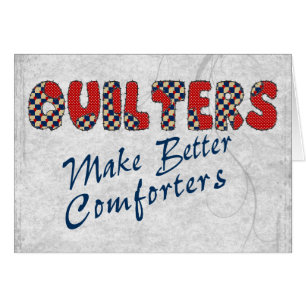 Cartão Consolando Quilters