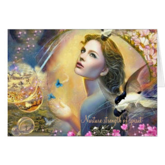 Cartão Consolide a força do espírito