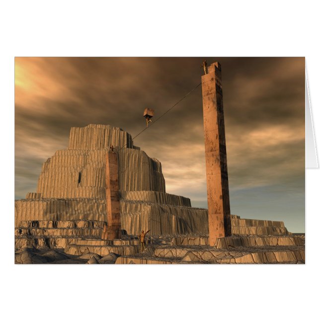 Cartão Construção (Frente Horizontal)