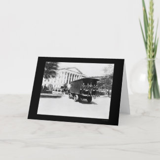 Cartão Construção do Tesouraria da polícia em Washington,