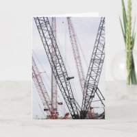 Construction Birthday card