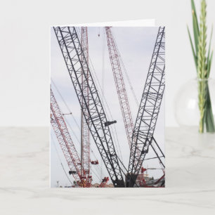 Cartão Construction Birthday card