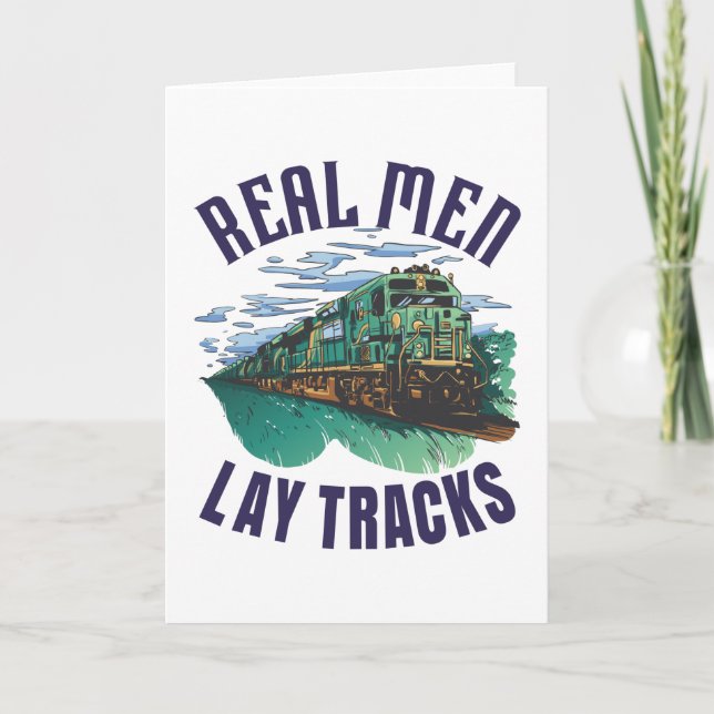 Cartão Construtor de trilhas orgulhosas (Frente)