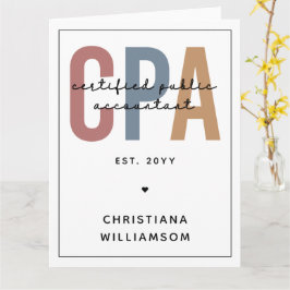Cartão Contabilista Público Certificado pela CPA Personal