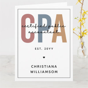 Cartão Contabilista Público Certificado pela CPA Personal