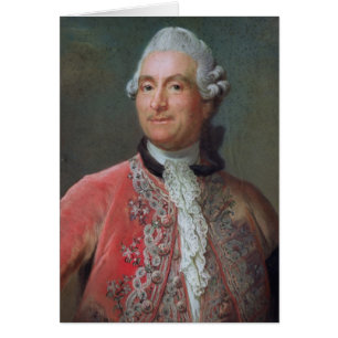 Cartão Contagem de Charles Gravier de Vergennes, 1771-74