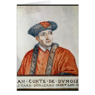 Cartão Contagem dos d'Orleans de Jean de Dunois