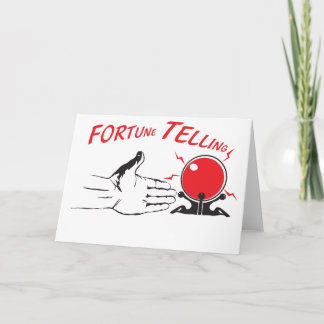 Cartão Contar fortuna