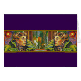 Cartão Contemplating their situation Mug