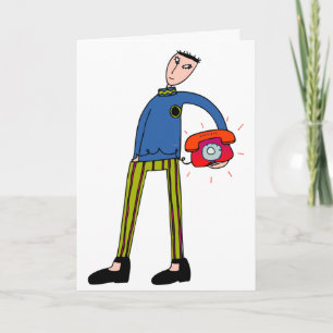 Cartão Contemporary Art Greeting Card