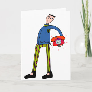Cartão Contemporary Art Greeting Card