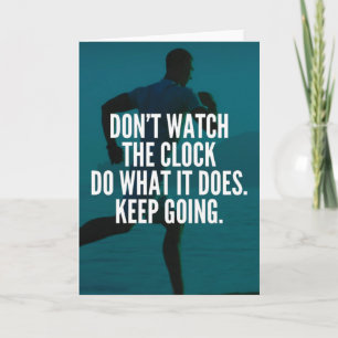 Cartão Continuar - Motivação do Workout