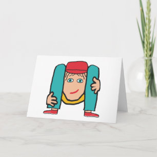 Cartão Contorcionista
