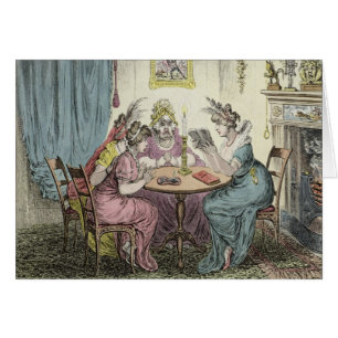 Cartão Contos da maravilha - dedicada a M.G. Lewis Esq'