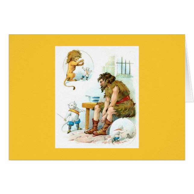 Cartão Contos de fadas clássicos (Frente Horizontal)