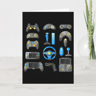 Cartão Controlador de Jogo Controle Todas as Coisas Video
