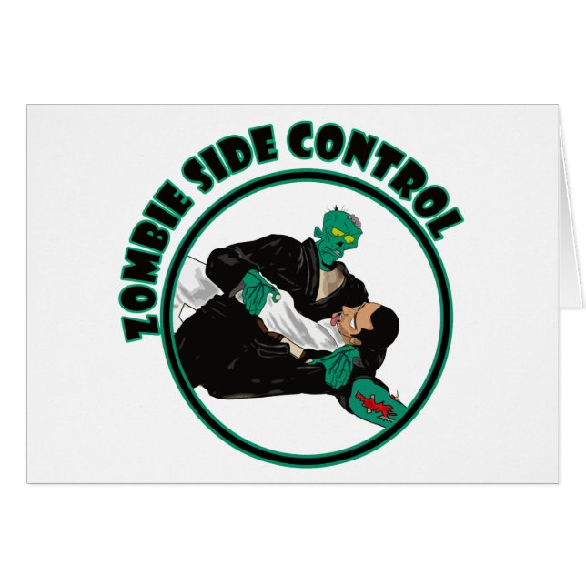 Cartão Controle lateral do zombi (Frente Horizontal)