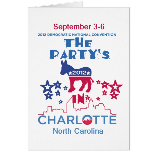 Cartão Convenção de DNC (Frente)