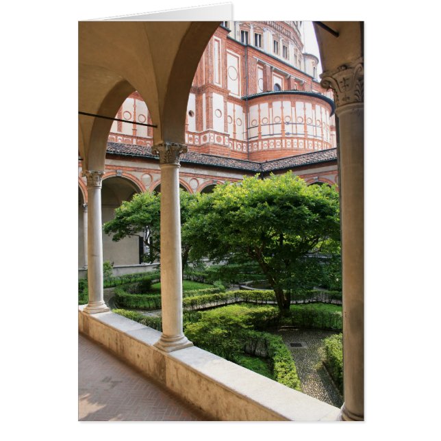 Cartão Convento Courtyard (Frente)