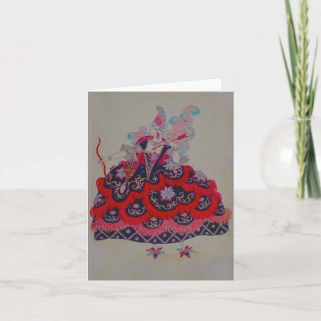 Cartão / Convites da Rainha Marie Antoinette (Frente)