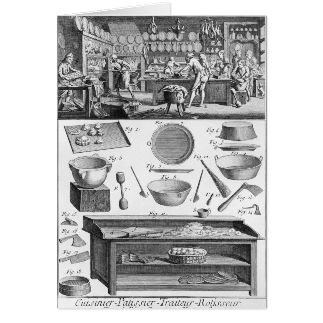 Cartão Cook, Pastrycook, Caterer (Frente)