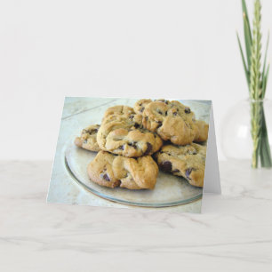 Cartão Cookies Chip Fotoliciosos de Chocolate
