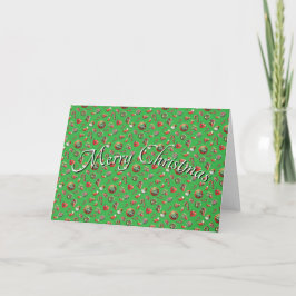 Cartão Cookies de Natal de rico