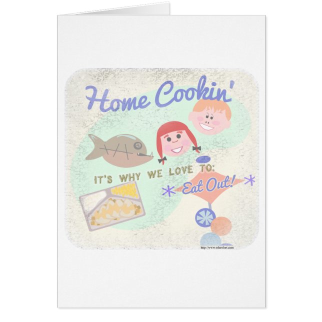 Cartão Cookin em casa! (Frente)