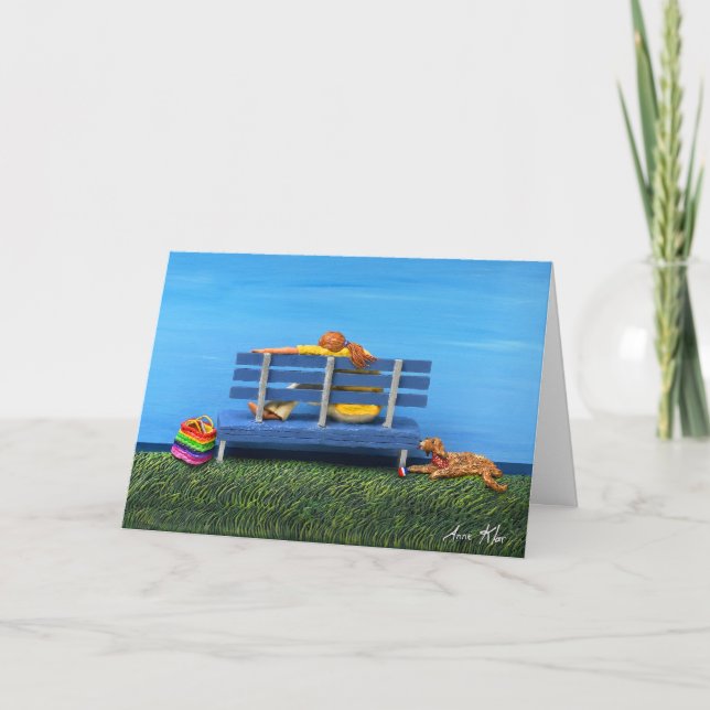 Cartão Cool Contemplation (Frente)