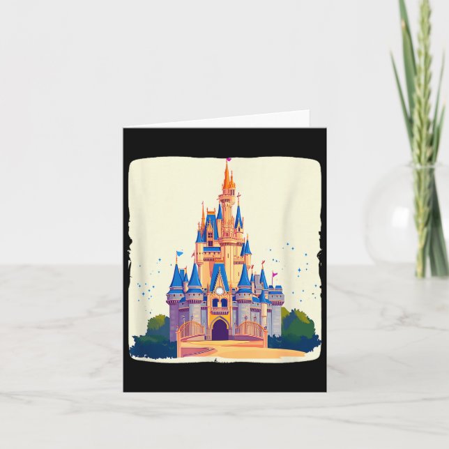 Cartão Cool Magical Kingdom Castle Costume For Boys And G (Frente)