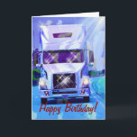 Cartão COOL TRUCK Funny Trucker Birthday Cards<br><div class="desc">If you love Trucks and Truckers the way we do,  you are going to love this cool range of Special Occasion Truck-themed Gifts 'n Gear to Go!</div>