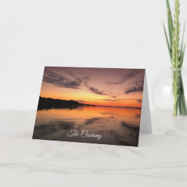 Cartão Coorong on Dusk