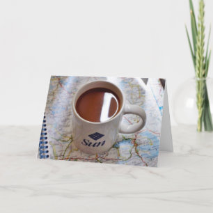 Cartão Copas de café