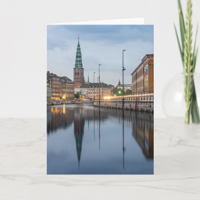 Cartão Copenhaga Dinamarca (Frente)