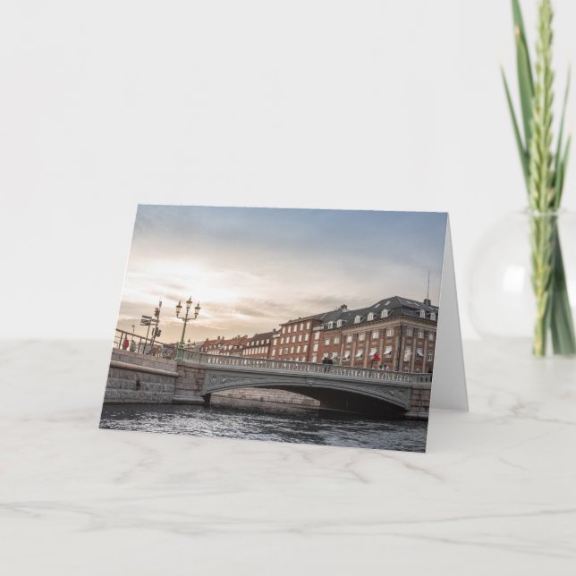 Cartão Copenhaga Dinamarca (Frente)