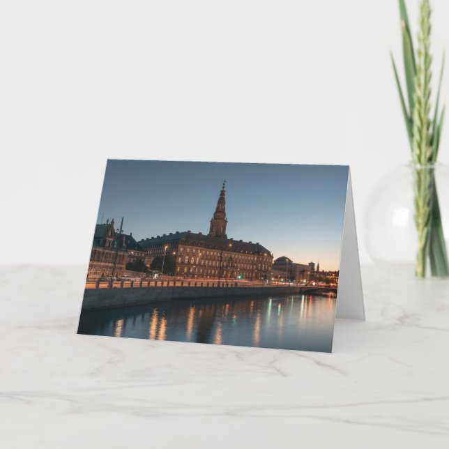 Cartão Copenhaga Dinamarca (Frente)