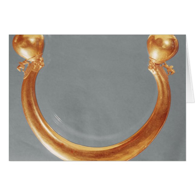 Cartão Cópia de um bracelete (Frente Horizontal)