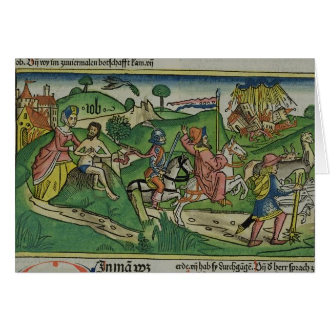 Cartão Cópia do fac-símile do trabalho: Frontispiece, (Frente Horizontal)