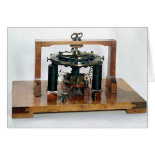 Cartão Cópia 'do macchinetta eletromagnético