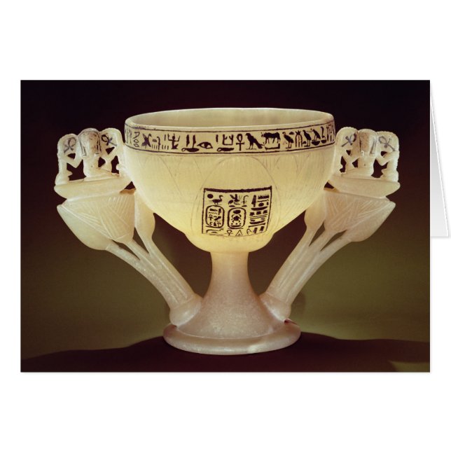 Cartão Copo de bebendo sob a forma do metade-aberto (Frente Horizontal)