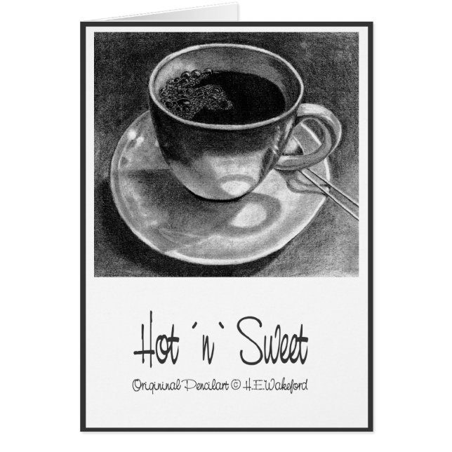 Cartão Copo de café (Frente)