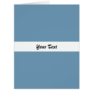 Cartão Cor Azul da Força Aérea