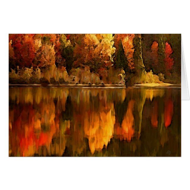 Cartão Cor da queda (Frente Horizontal)