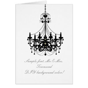 Cartão Cor de fundo do candelabro/DIY do PixDezines