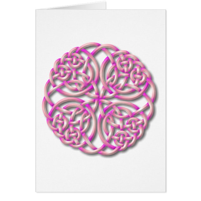 Cartão Cor-de-rosa (Frente)